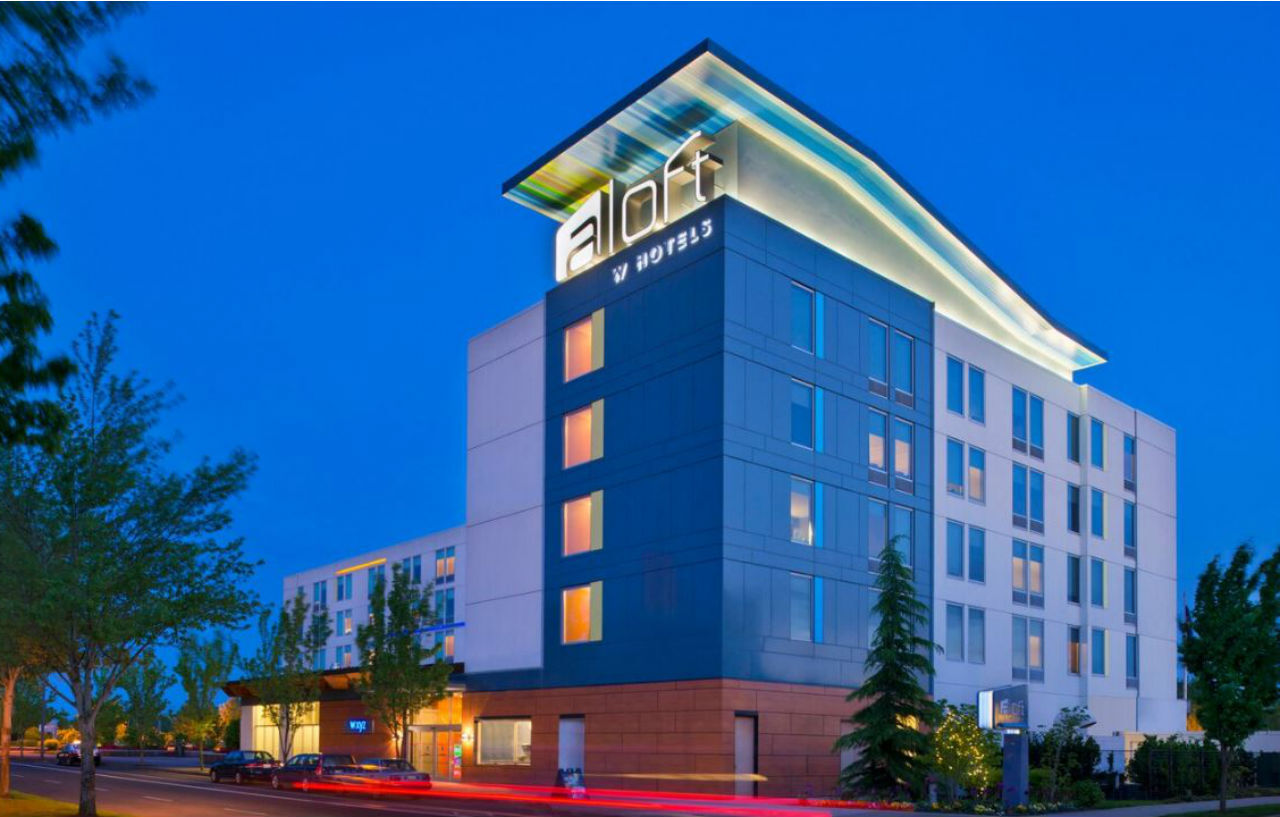 Aloft Portland Airport Hotel At Cascade Station Buitenkant foto